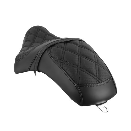 Black stitch seat for honda - black,