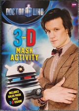 RARE Doctor Who 3-D Mask