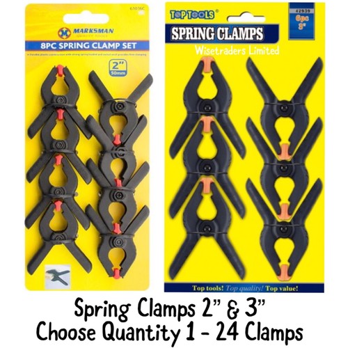 Spring clamps 3 - spring, 2”
