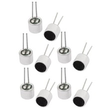 10pcs 6x5mm 2 Terminals Electret Condenser Microphone High Sensitivity Pickup