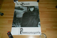 THE DAMNED PHANTASMAGORIA ORIGINAL 1985 RECORD PROMO POSTER PUNK SEX PISTOLS