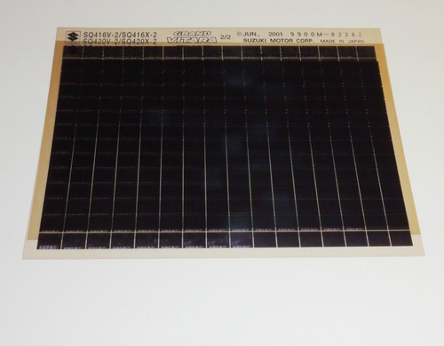 Microfiche spare parts catalog - spare,