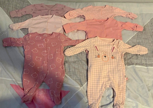 Next girls pink cotton jersey - girls,