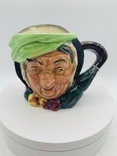 Royal Doulton  Miniature Character Jug Sairey Gamp D6045