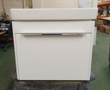 TL2318  WHITESPACE WSAMF60MW AMERICANA 585MM VANITY UNIT, MATT WHITE WITH BASIN