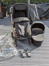 Mama's & Papas Signature Edition Rose Gold & Black Pram System