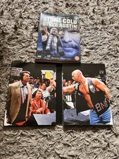 WWE dvd legacy of stone cold Steve Austin silver vision version uk 3 disk set