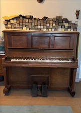 Broadwood Upright Player Piano, Pianola