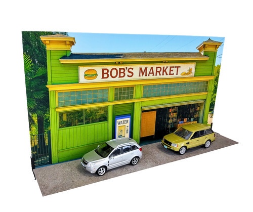Scale diorama display - 1:43,
