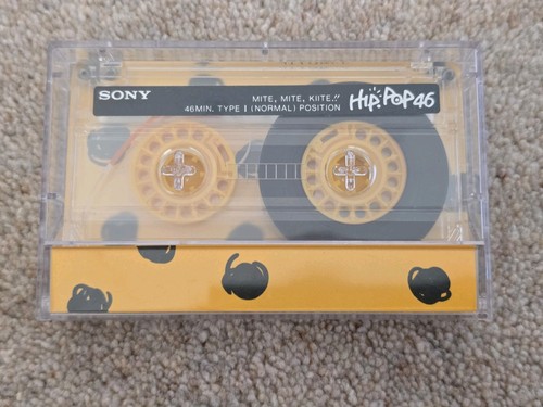 Sony hip pop cassette - sony,