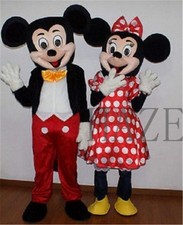 Mickey and Minnie Mouse Mascot