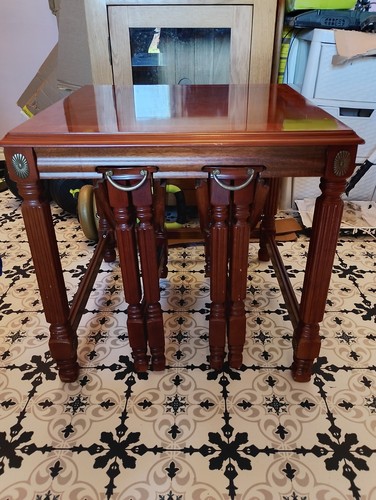 Vintage mahogany nest - vintage, of