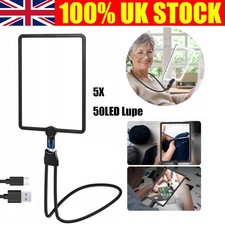 5X Hands Free Magnifying Glass