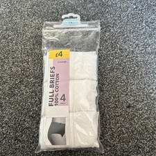 BNWT George Full Briefs 3 Pack