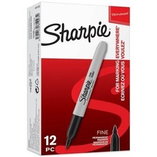 Sharpie black permanent marker - sharpie,