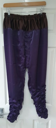 Purple satin churidar pachama - satin,