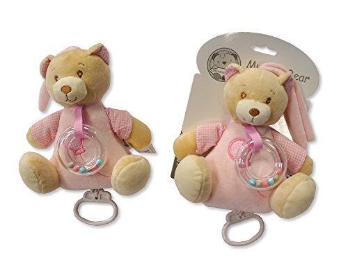 Musical baby rattle soft toy - musical,