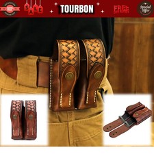 TOURBON Retro Leather Mag