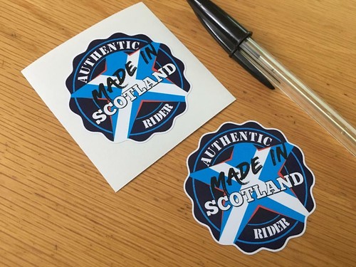 Authentic rider sticker - authentic,