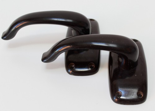 Vintage bakelite door - bakelite, handles