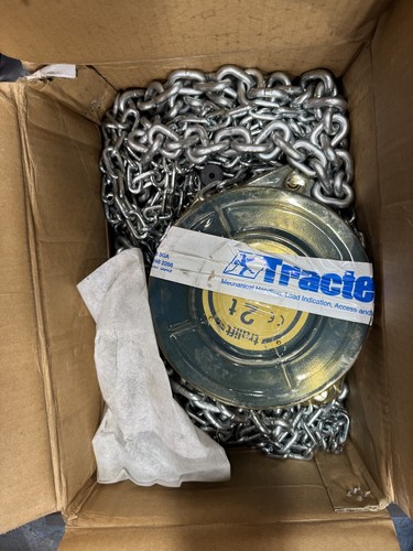 New tractel 9metre drop - new, 2t