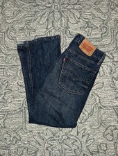 Levi's 513 straight leg denim