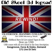Easygroove Force & Styles Demand - Live Classic Old Skool DJ-Sets (On USB)