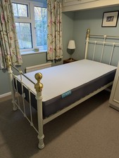 Single metal bedstead M&S