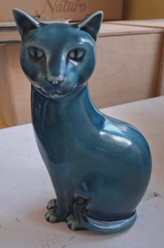 Vintage poole pottery blue - vintage,