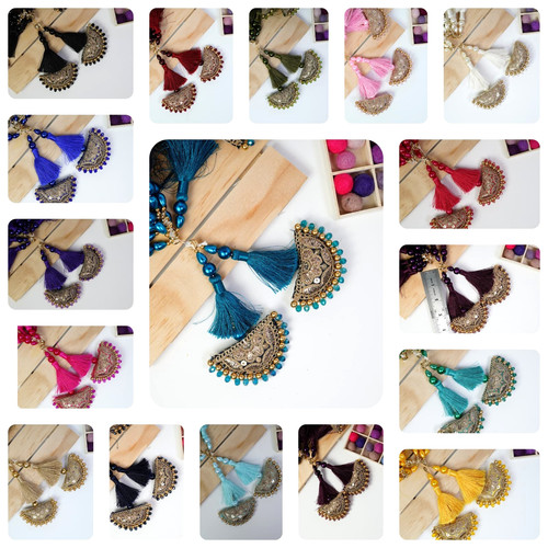Indian embellishment tassels - indian,