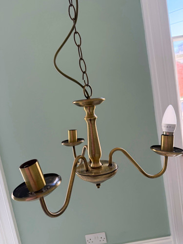Antique brass light metal - brass,
