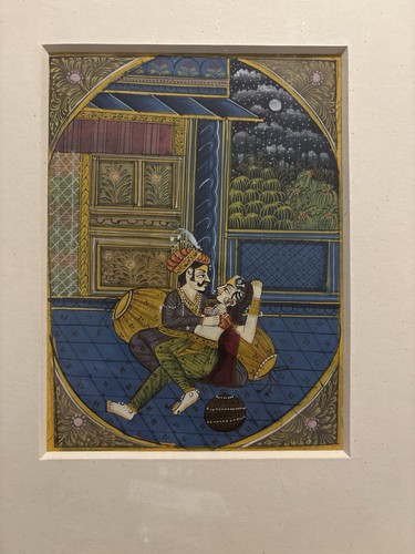 Mughal miniature painting - miniature,