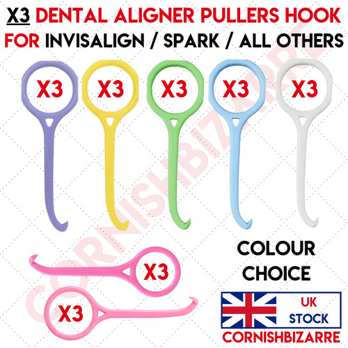 Orthodontic aligner denture - 3x,
