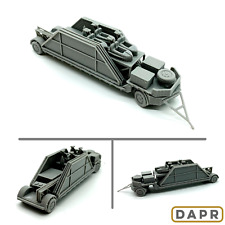 DAPR - N Gauge Model Railway Building Kit - Fairground Jets Ride Lorry Trailer