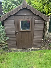 4ft Square Children’s Garden Wendy Play House Lap Panel & Felt Roof