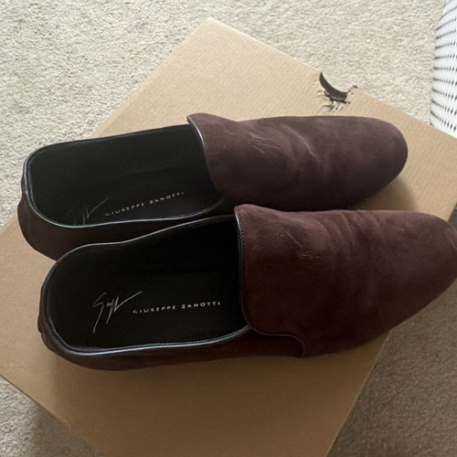 Giuseppe zanotti brown suede - brown,