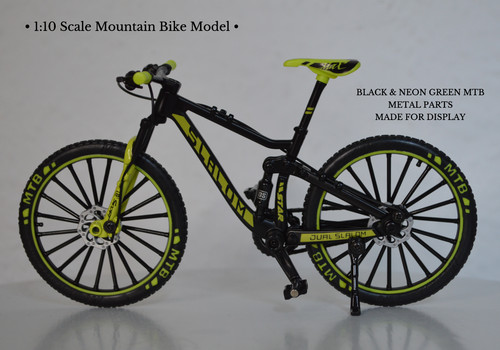 Scale mountain bike model - 1:10,