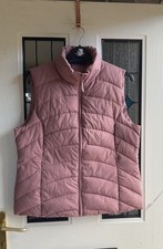 Mountain warehouse pink body warmer / gilet size 16