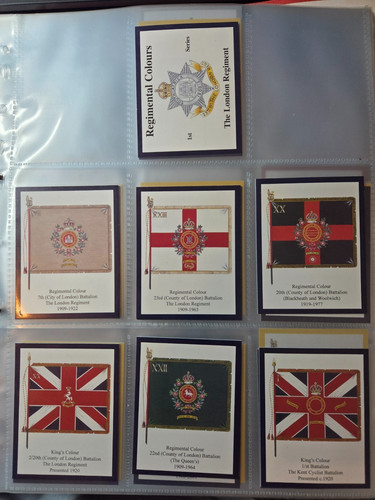 Regimental colours trade - regimental,