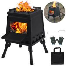Portable camping stove wood - camping,