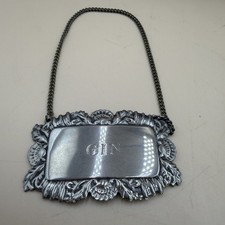Vintage GIN Decanter Label #1