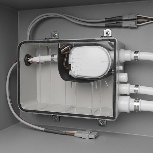 Marine grade shower drain - grade, pump