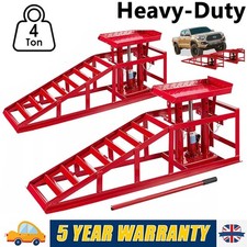 4 ton Hydraulic Car Ramps 2PC