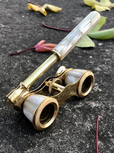 Handmade vintage brass opera - vintage,