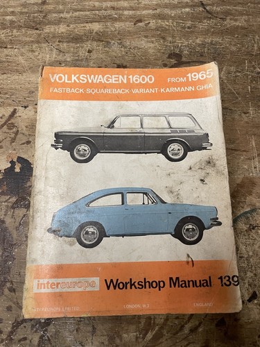 1600 fastback squareback - 1600, fastback/squareback