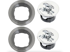 Custom Chrome Aircraft Style Gas Cap Set Weld-On Custom Harley-Davidson 08672