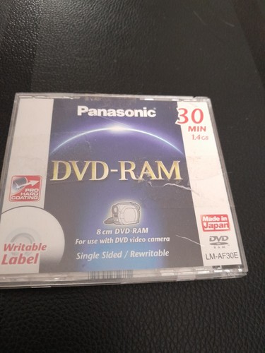 Panasonic dvd ram disc - panasonic,