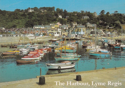 Lyme regis the harbour - , regis,