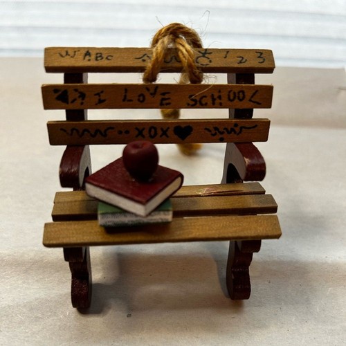 Miniature wooden love school - miniature,