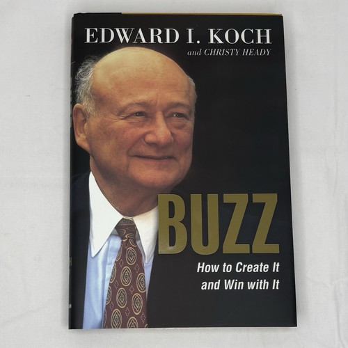 Signed buzz edward koch - buzz,,